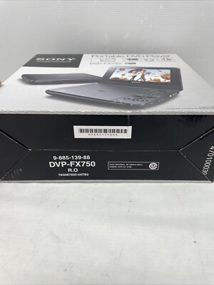 Buy Dvp-fx750 7 Black Portable DVD Player by Sony online | eBay