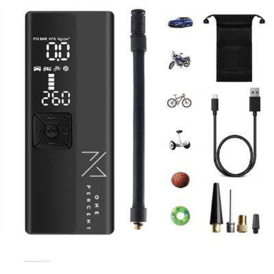 #ad Electrical Air Pump Portable Wireless Tire Inflatable Pump for Car Bicycle Ball $29.99