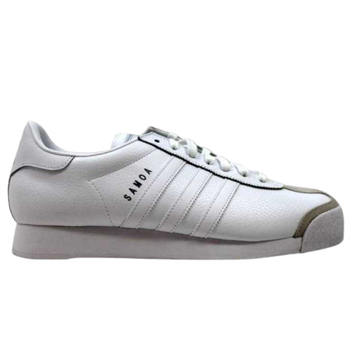 専用1 Adidas Originals Samoa Leather White Gray Mens Retro Leather