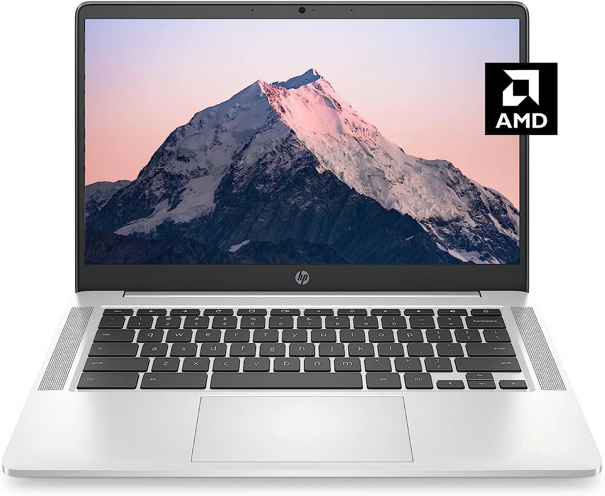 HP Chromebook 14a Touchscreen Laptop, AMD 3015Ce Processor, 4 GB