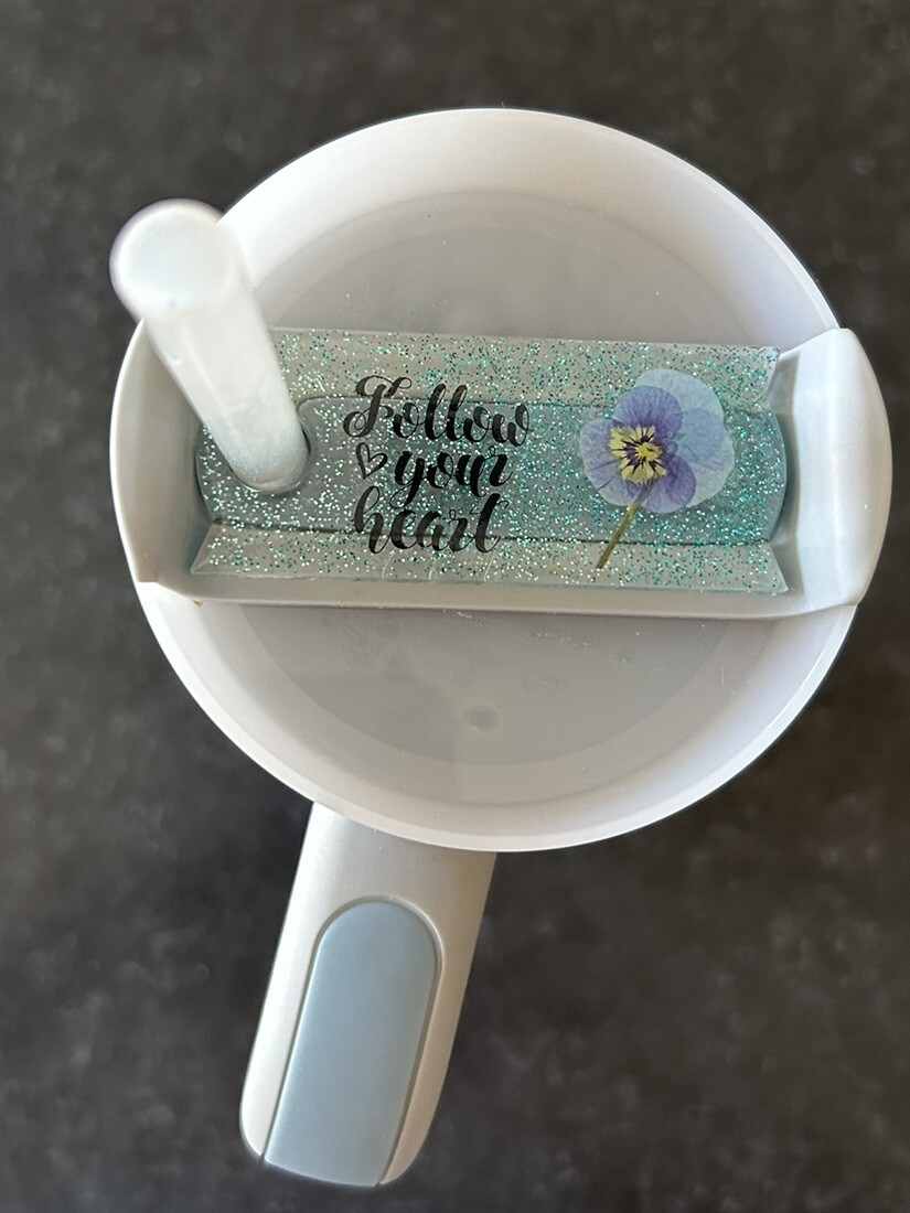 Stanley Cup Topper Inspirational For 20/30 Oz Cup Handmade  NEW-image