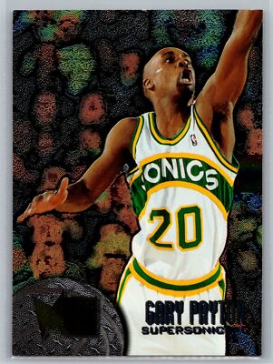 スポーツ選手 Panini Gary Payton 1of1 Panini Gary Payton Basketball Serial Numbered Sports Trading Cards