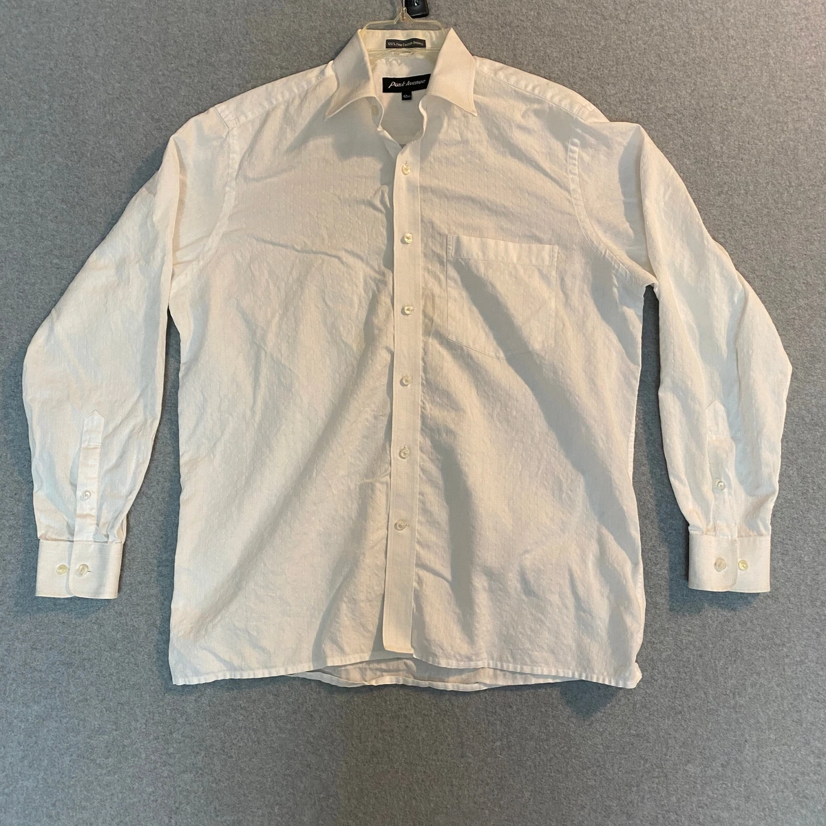 Park avenue white clearance shirt
