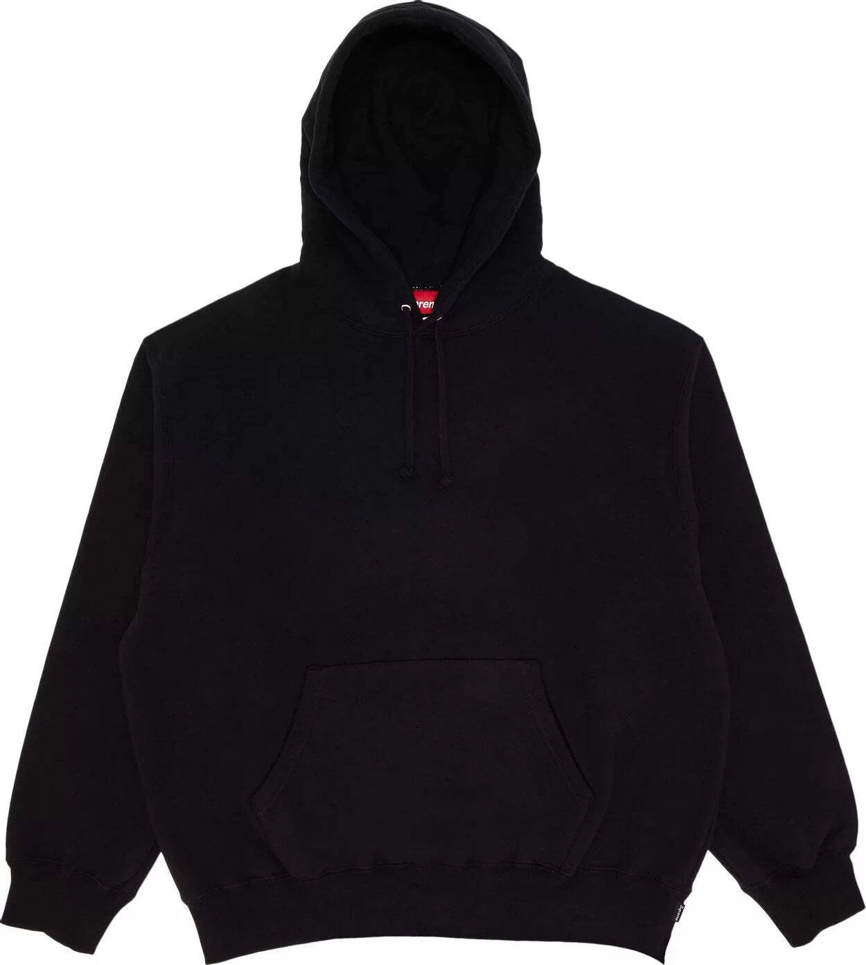 Sweat à capuche Supreme Satin Appliqué « Noir