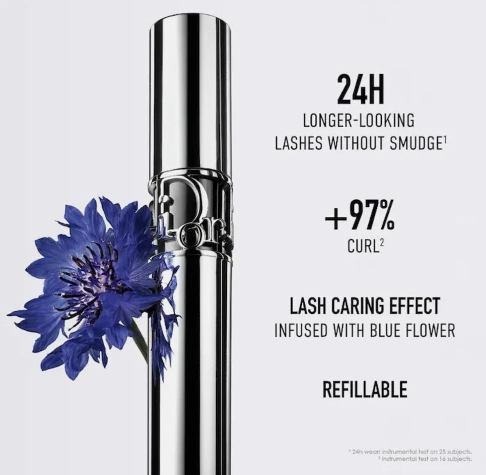 DIOR DIORSHOW ICONIC OVERCURL MASCARA 090 BLACK (0.14OZ/4G) MINI TRAVEL SIZE - Image 3 of 3