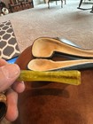 Antique Vintage Old  bent  tobacco pipe with case — photo 8