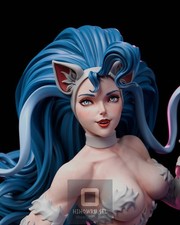 Felicia Darkstalkers | Garage Kit DIY Figure Statue PAINTED 3D Model