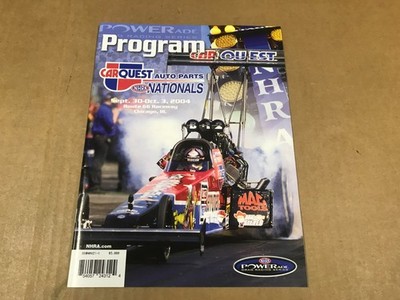 NHRA Car Quest Nationals Route 66 Racing Program - Sept. 30 - Oct. 3, 2004