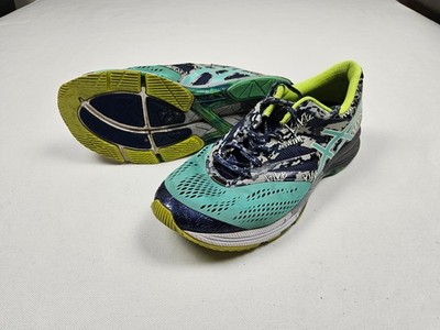 Asics Shoes Mens 9 Gel Noosa Tri 10 Blue Aqua Mint Running Sneakers