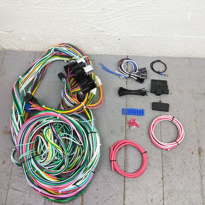 1966 - 1973 International Wire Harness Upgrade Kit fits painless terminal fuse