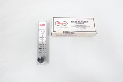 Dwyer RMA-4-SSV Rate-master Variable Area Flow Meter 0-5scfh 1/8in Npt