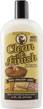 Clean-A-Finish Wood Cleaner and Upholstery Cleaner for Furniture, Carpet Cleanin