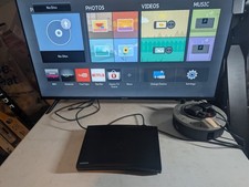 Samsung BD-J5500 CURVE SMART 3D Blu-ray /DVD Player Black - NO REMOTE/HDMI