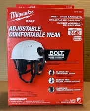 MILWAUKEE - 24dB EARMUFFS 48-73-3250 BOLT Adjustable Comfortable - NEW IN BOX