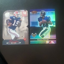 Travis Taylor #/d ROOKIEs Donruss Elite Topps Rookie Baltimore Ravens 2 Card Lot
