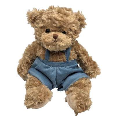 Bukowski Design Mavi (Handsome Jura) 15  Teddy Bear Plush w/ Overalls