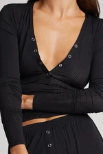 Negative Underwear - Whipped Henley Long Sleeve - Choose Color - Choose Size