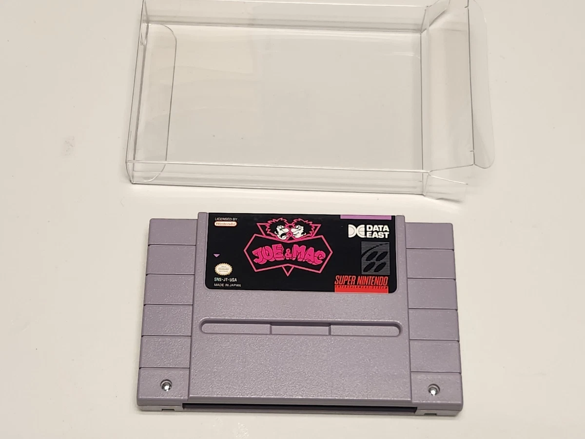 Joe & Mac Nintendo SNES Video Games for sale | eBay