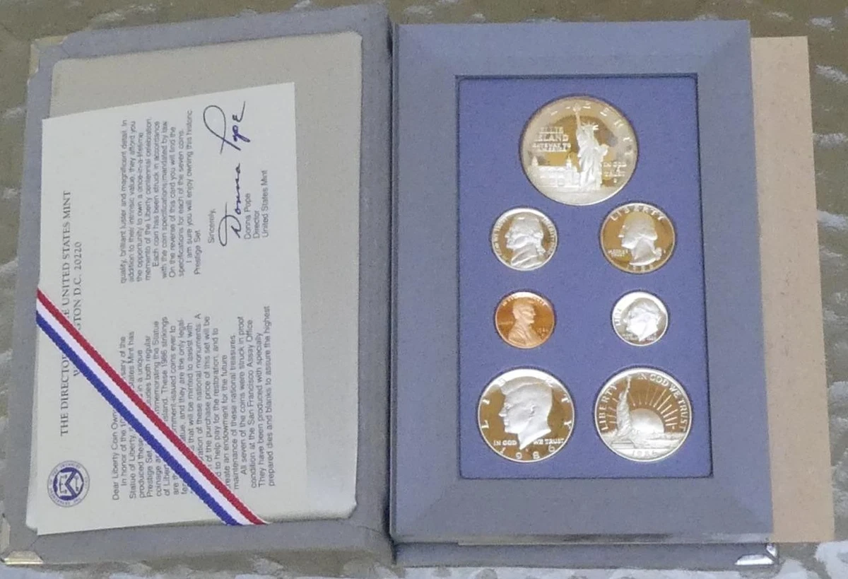 1986 Proof US Coin Proof Sets for sale | eBay
