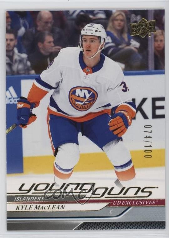 2024 Upper Deck Series 1 Young Guns Exclusives 74/100 Kyle MacLean #204 Rookie