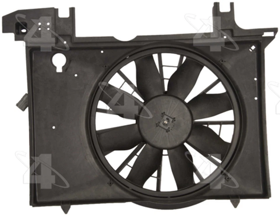 Conjunto de ventilador auxiliar para Volvo S70 1998-2000 2,4 L 5 cil 1999 75621 Foto 2 de 2