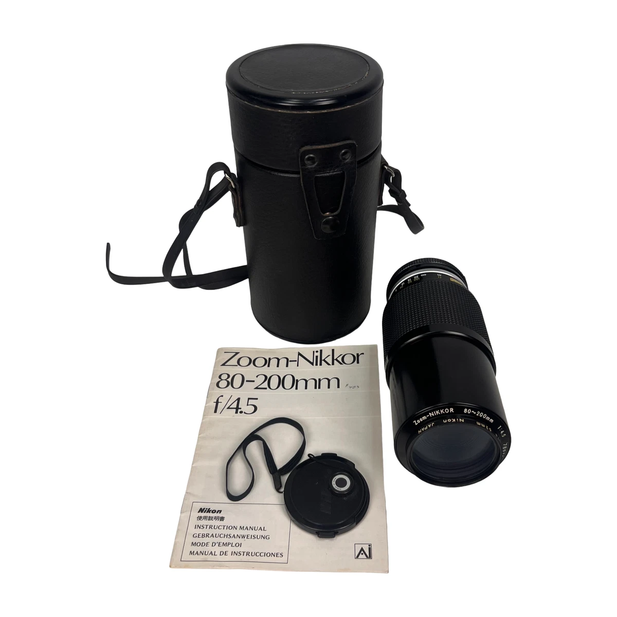 Nikon Zoom-NIKKOR 80-200mm F4 美品 動作未確認 Nikon Zoom-NIKKOR f/4.5 Camera Lenses 80-200mm Focal for sale | eBay