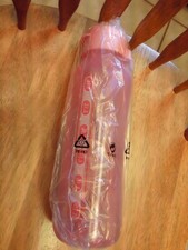 Tupperware ECO AquaVibe 1.2L Water Bottle w/straw  Strap-Pink-NIP