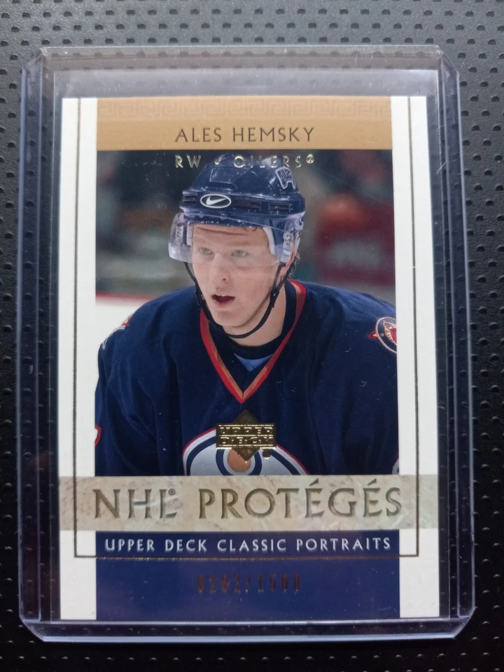 2002-03 Upper Deck Classic Portraits NHL Proteges #113 Ales Hemsky 282/1500 RC - Image 3 of 3
