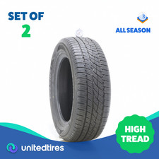 Set Of 2 Used 21560r16 Toyo Celsius Ii 95h - 8.532
