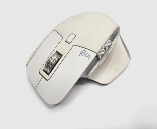 Logitech MX Master 3S Wireless Mouse - Pale Gray/White - Working Great 👌🏻