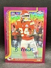 2025 Topps Chrome Brashard Smith RC Auto Magenta /399 Chiefs Rookie #326/399