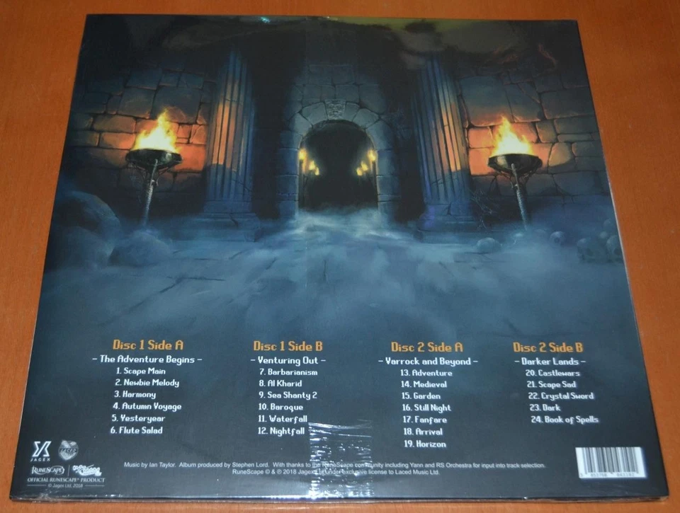 Ian Taylor - RuneScape: Original Soundtrack Classics - Sealed Red Opaque 2 x LP - Image 2 of 4