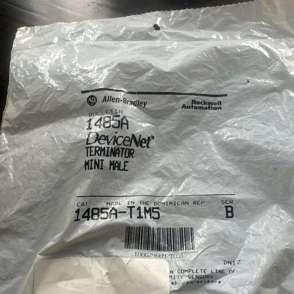 ALLEN BRADLEY 1485A-T1M TERMINAT OR MINI MALE. NEW!! - Image 3 of 3