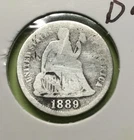 1889 Seated Liberty Dime