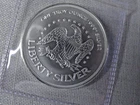 A-Mark 1 TROY Oz .999 Silver Liberty Bell Round Life, Liberty & Happiness