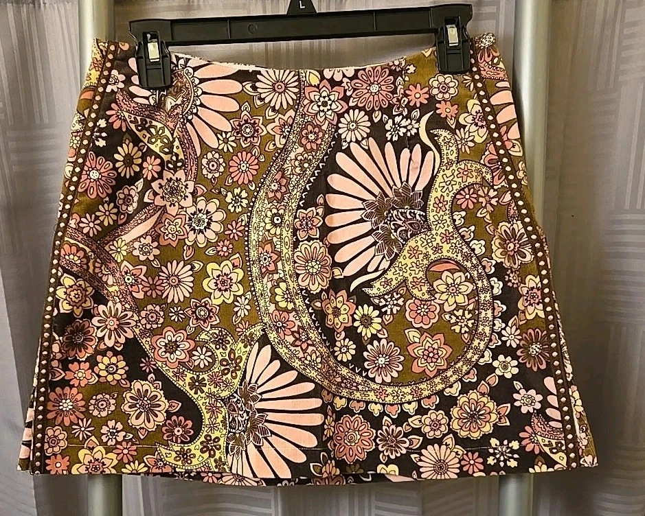 Skort de golf deportivo floral rosa púrpura rosa S talla 2 Golftini Skort para mujer Foto 2 de 4