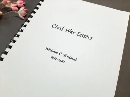 Historical Society Manuscript of Civil War Letters William Penland , Holt Patton