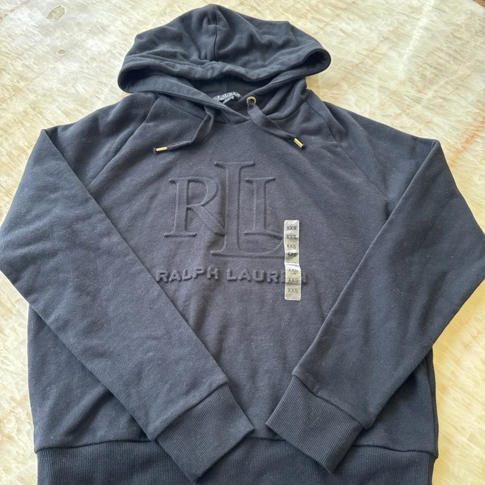 Sudadera con capucha para mujer Ralph Lauren. Talla 2x Pequeña. Nuevo. Sin etiqueta. Foto 4 de 4