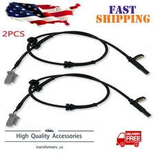 2 Front ABS Wheel Speed Sensor Assembly For Nissan Rogue 2008-2013 SL ALS1658