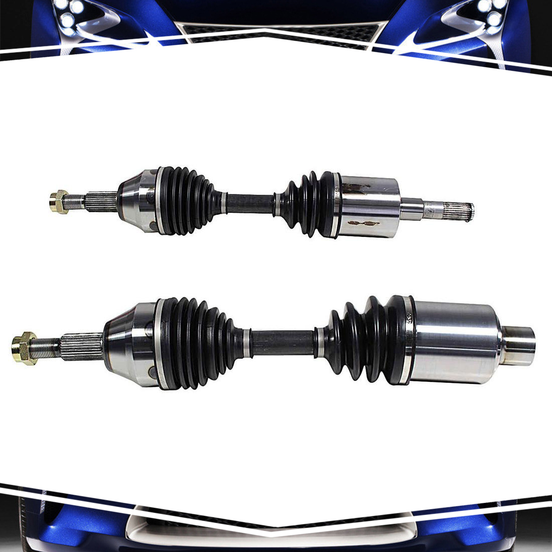 Front Driver Passenger CV Axle CV Joint Shaft For Jeep