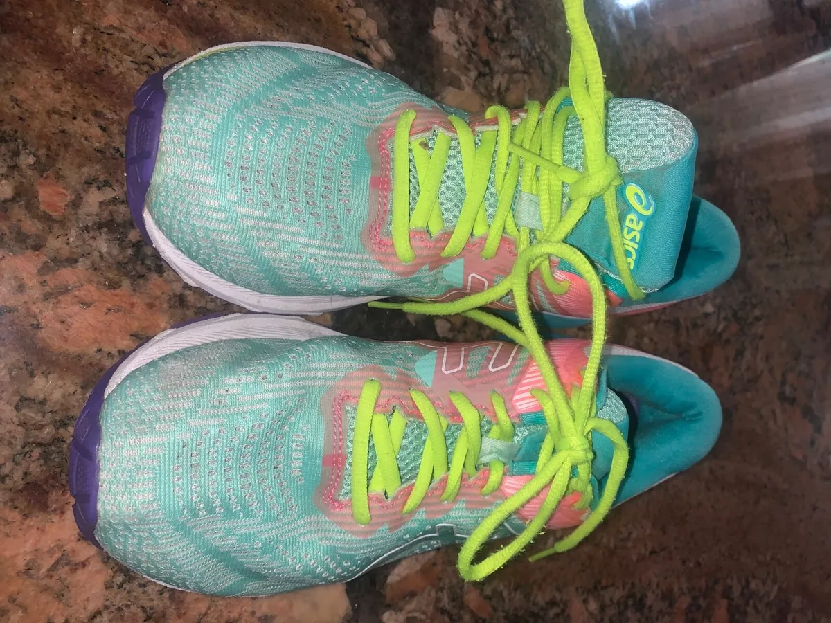 Women s Asics GT 2000 v8 Running Shoes Sneakers Size 9 Green Pink