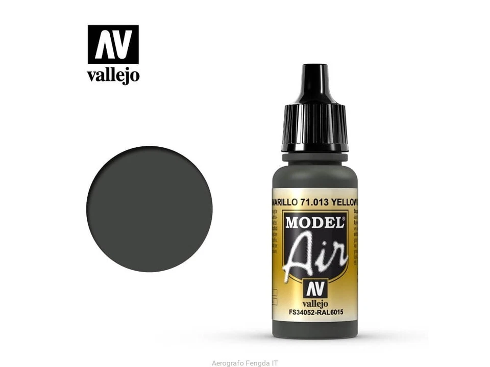 VALLEJO MODEL COLOR VALLEJO MODEL AIR 71013 - YELLOW OLIVE - ACRILICO 17ml