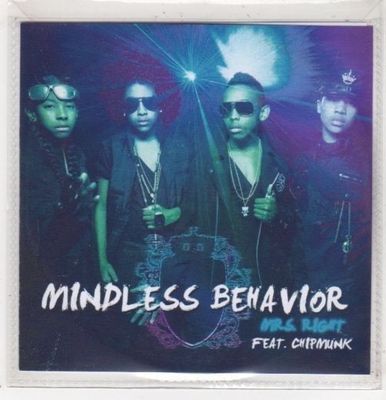 (GB920) Mindless Behavior, Mrs Right ft Chipmunk - DJ CD