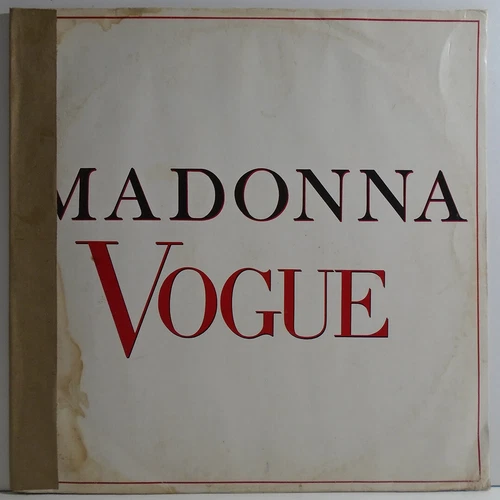 MADONNA VOGUE EXCLUSIVE BRAZIL 1990 FIRST PRESS PROMO 12" LP WEA - 6WP-2030