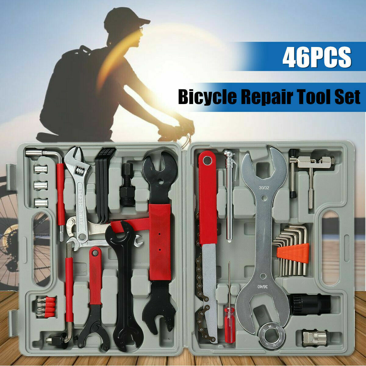 Bmx Bike Repair Tool Kit Set Home Mechanic Tools
