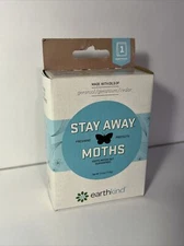 Earthkind REPELLENT MOTH Stay Away Essential Oil Repellent LOT OF 2