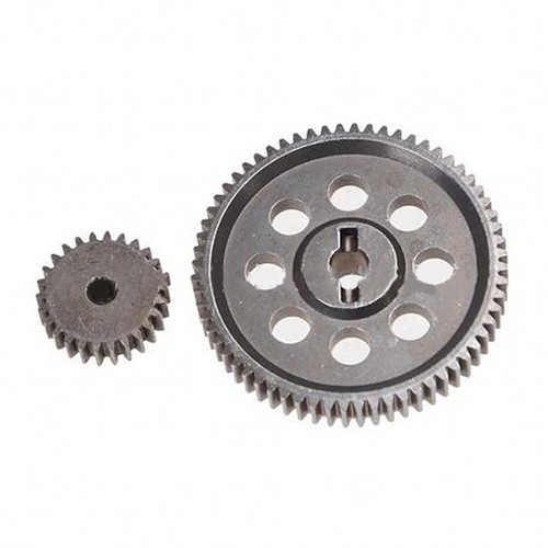 Metal Differential Gear 64T Motor Pinion Cogs Set for HSP 1/10 RC Car Truck Part - Picture 6 of 15