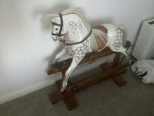 vintage triang rocking horse