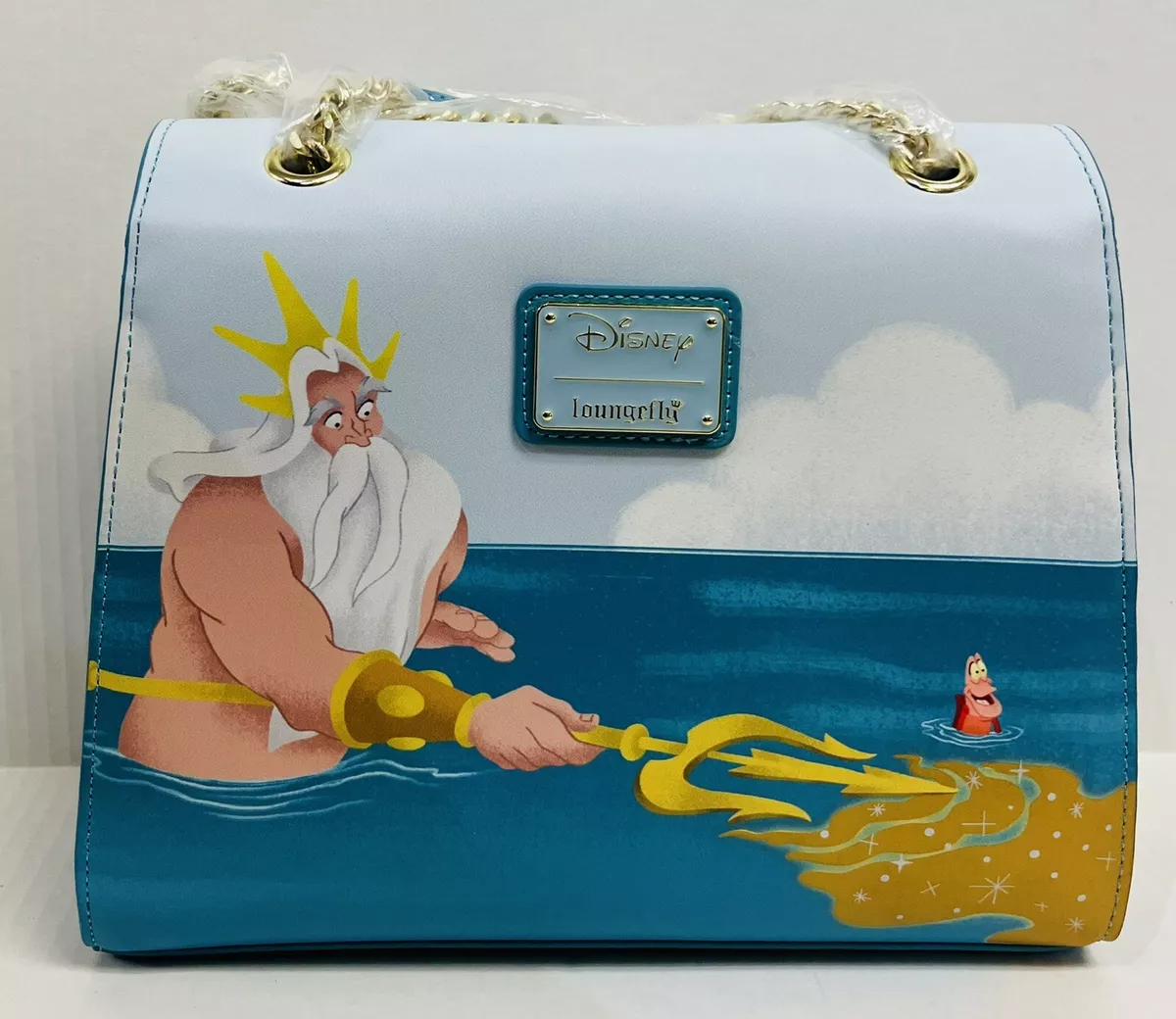 Loungefly Disney Little Mermaid Triton's Gift Mini Backpack