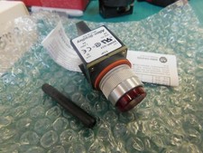 Allen-Bradley Small Round Pilot Light Red Lens 800MR-Q24R Series D